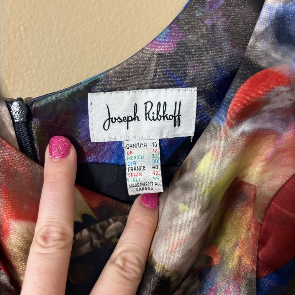Joseph Ribkoff Women’s floral dress 10 - Picture 3 of 11